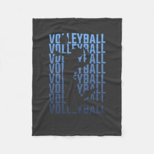 Volleyball Fleecedecke