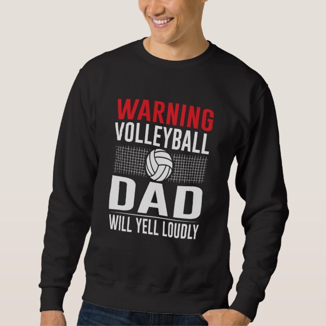 Volleyball for Men & Women or Coaches  11 Sweatshirt (Vorderseite)