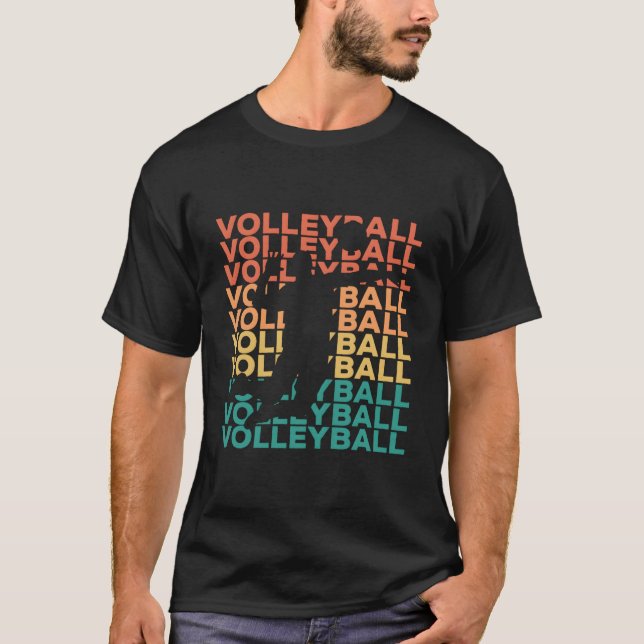Volleyball For Volleyball Players T-Shirt (Vorderseite)