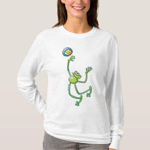 Volleyball-Frosch T-Shirt