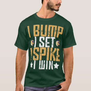 Volleyball für Damen und Herren, Volleyballspieler T-Shirt