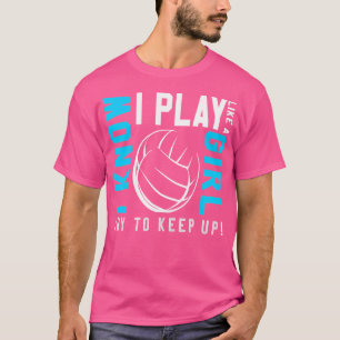 Volleyball für Mädchen T-Shirt