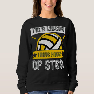 Volleyball für Männer und Frauen Volleyball Libero Sweatshirt