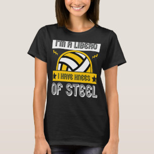 Volleyball für Männer und Frauen Volleyball Libero T-Shirt