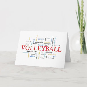 Volleyball Geburtstags Karten Zazzle.at