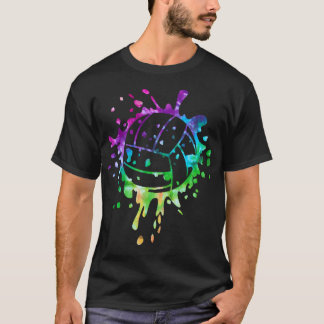 Volleyball Gefärbte Krawatte Girls Not Ball T-Shirt