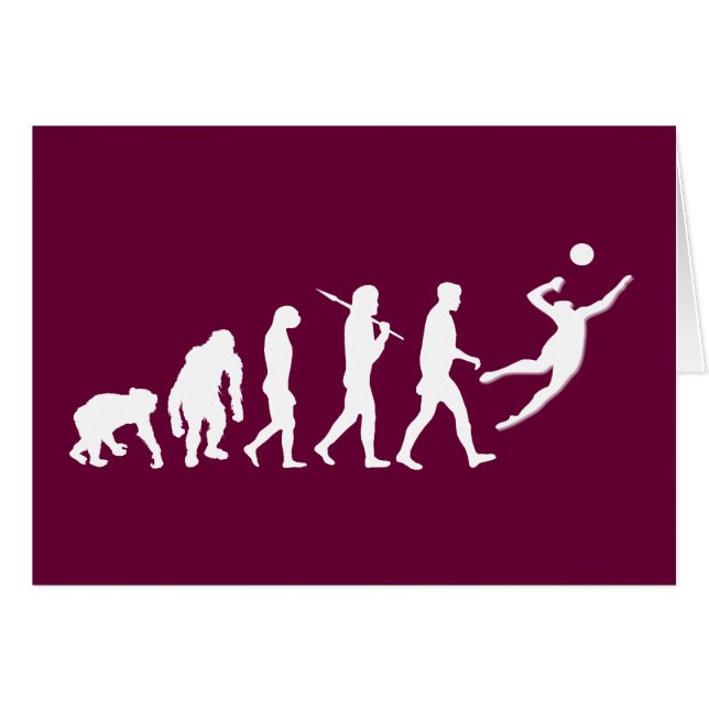 Volleyball-Geschenk (Vorderseite (Horizontal))