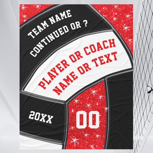 Volleyball-Geschenkideen für Seniorennacht, Volley Fleecedecke (Volleyball Fleece Blanket. Volleyball Throw Blanket. Volleyball Team Gift Ideas. Volleyball Pillows)