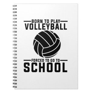 Volleyball-Geschenkideen Volleyball-Team Notizblock