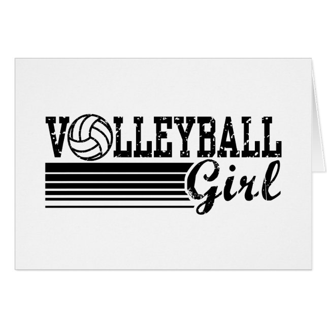 Volleyball Girl (Vorderseite (Horizontal))