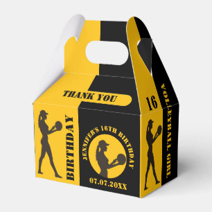 Volleyball Girl, Volleyball-Spielgeschenk, Geburts Geschenkschachtel