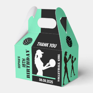 Volleyball Girl, Volleyball-Spielgeschenk, Geburts Geschenkschachtel