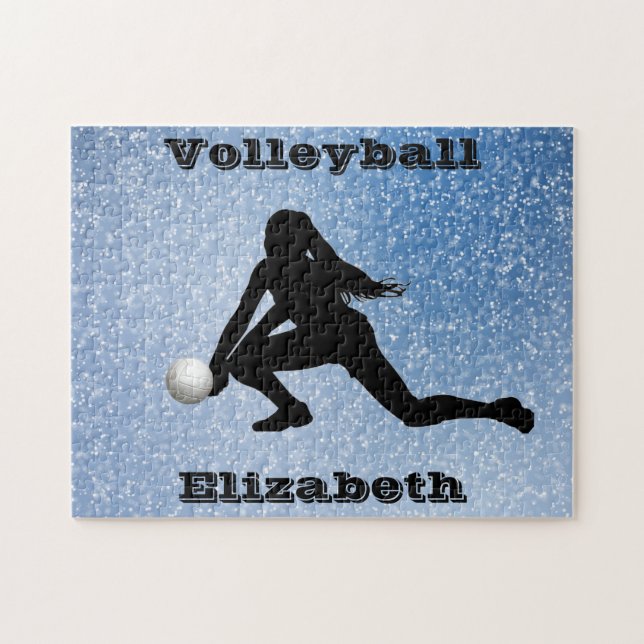 Volleyball Glam Jigsaw Puzzle (Horizontal)