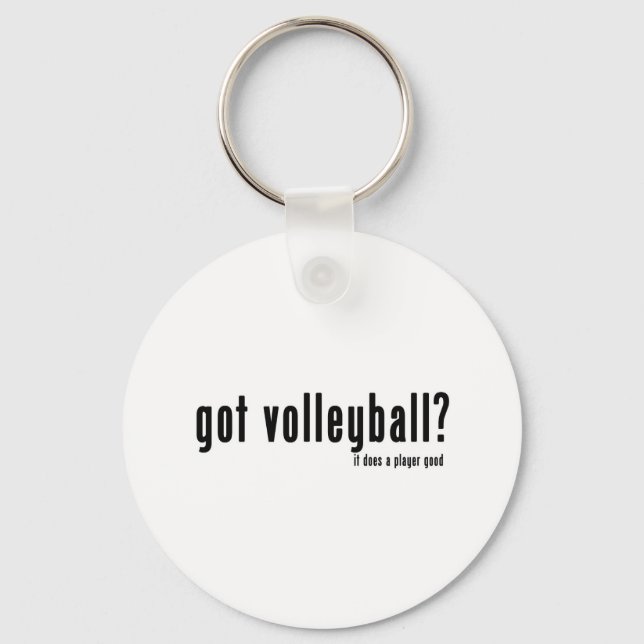 Volleyball got? schlüsselanhänger (Vorderseite)