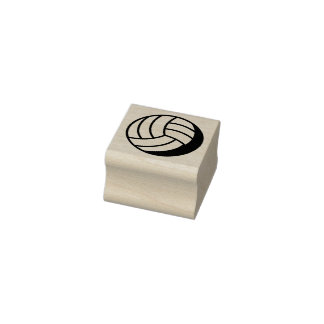Volleyball Gummistempel