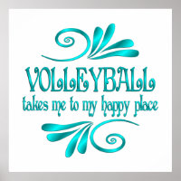 Volleyball Happy Place