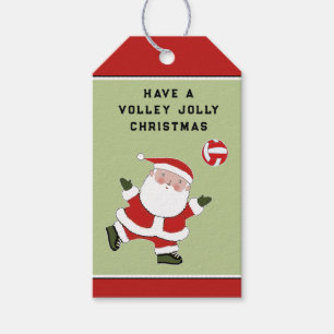 Volleyball Holiday Geschenkanhänger