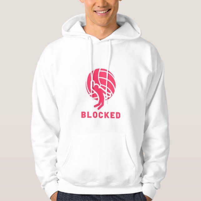 Volleyball Hoodie (Vorderseite)