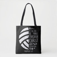Volleyball I kann Dinge tun Bibel Verse Gott Jesus