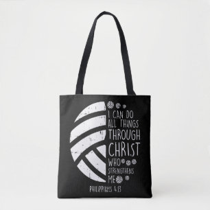 Volleyball I kann Dinge tun Bibel Verse Gott Jesus