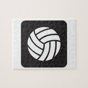 Volleyball-Ikone Puzzle
