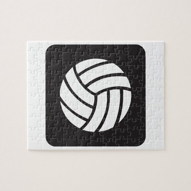 Volleyball-Ikone Puzzle (Horizontal)