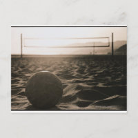 Volleyball im Sand