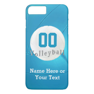 Volleyball iPhone 7 PLUS Hüllen mit Nummer, Name