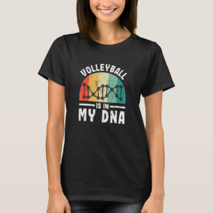 Volleyball ist in meinem DNA Funny Vball Player Te T-Shirt