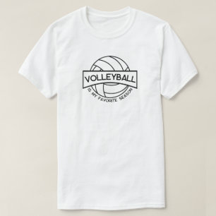 Volleyball ist meine Lieblingsjahreszeit T-Shirt