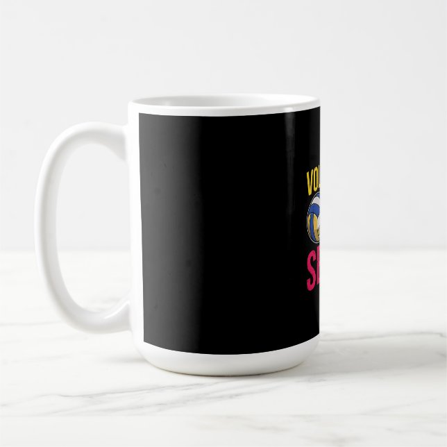 Volleyball ist meine Lieblingssaison Kaffeetasse (Links)