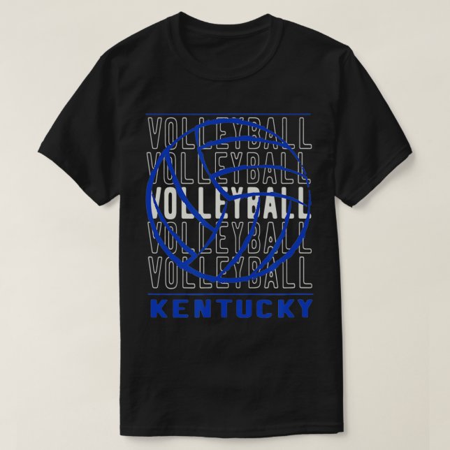 Volleyball Kentucky T-Shirt (Design vorne)