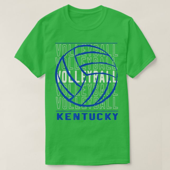 Volleyball Kentucky T-Shirt (Design vorne)