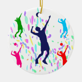 VOLLEYBALL KERAMIKORNAMENT