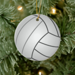 Volleyball Keramikornament