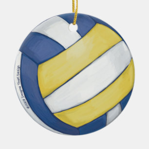 Volleyball Keramikornament
