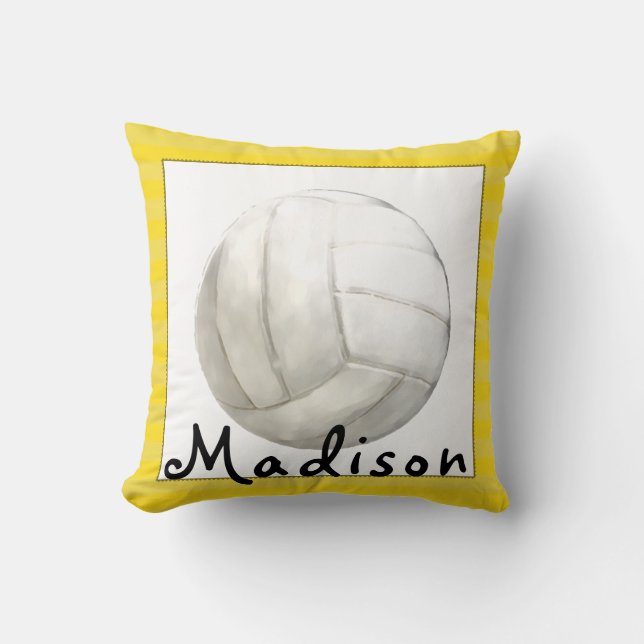 Volleyball Kissen (Vorderseite)