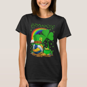 Volleyball Kleeblatt Rainbow Volleyball St Patric T-Shirt