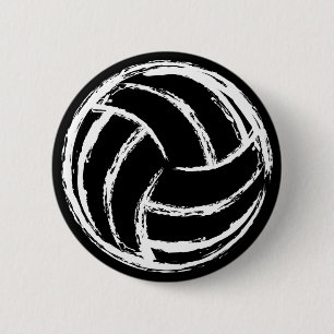 Volleyball-Knopf Button