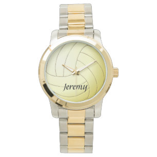 Volleyball kundengebundene Namensuhr Armbanduhr