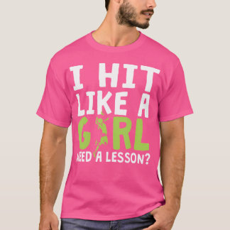 Volleyball Ladys Girls Volleyball T-Shirt