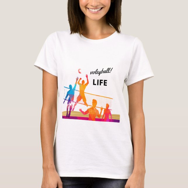Volleyball Laife T-Shirt (Vorderseite)