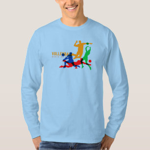 Volleyball Langschläfer T-Shirt