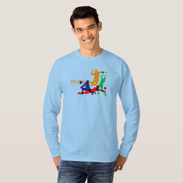 Volleyball | Langschläfer T-Shirt (Vorne ganz)
