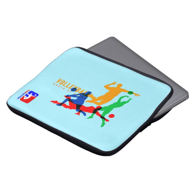 Volleyball | Laptop-Siebtasche 13" Laptopschutzhülle (Vorne Oben)