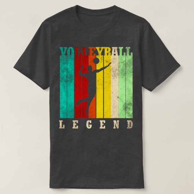 Volleyball Legende T-Shirt (Design vorne)