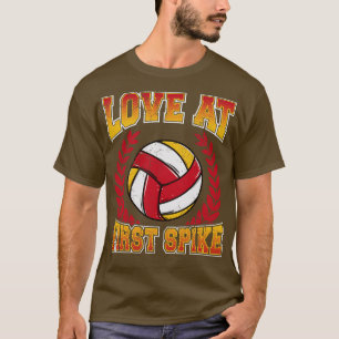 Volleyball-Liebe im ersten Spielleiter-Trainerteam T-Shirt