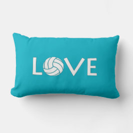 Volleyball-Liebe Lendenkissen
