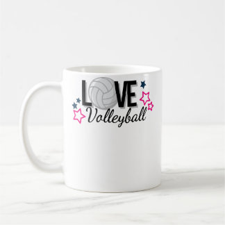 Volleyball Liebe Volleyball Volleyball Kaffeetasse