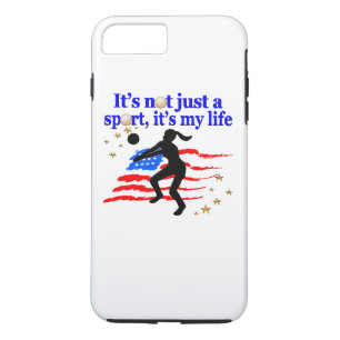 VOLLEYBALL LIFE USA FLAG DESIGN Case-Mate iPhone HÜLLE